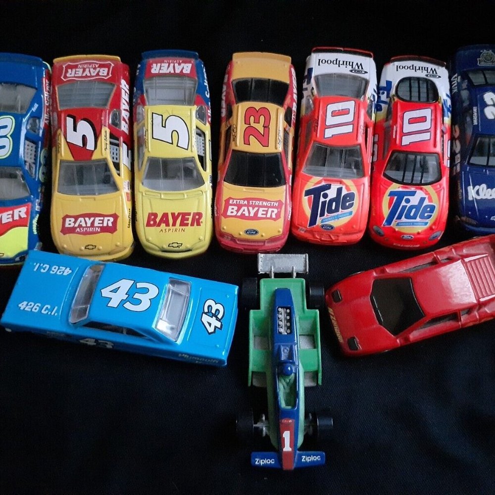 Hot Wheels MATTEL Toy Cars LOT Plymouth Promo COLLECTIBLES Bayer Ziploc Tide